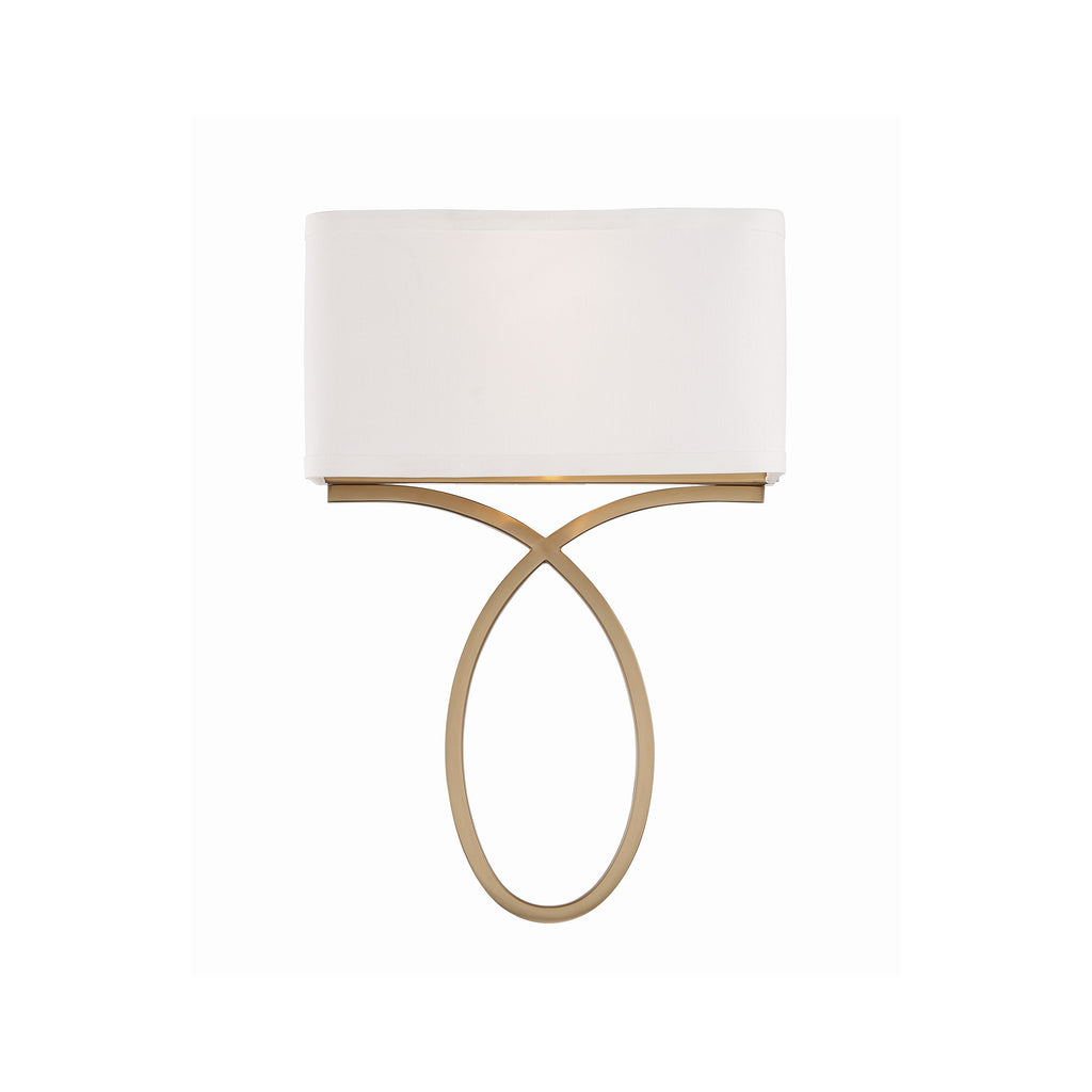 Crystorama Brinkley 10'' Sconce in Vibrant Gold - Additional View