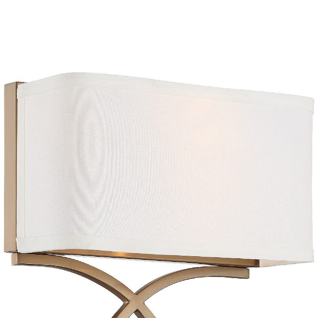 Crystorama Brinkley 10'' Sconce in Vibrant Gold - Additional View