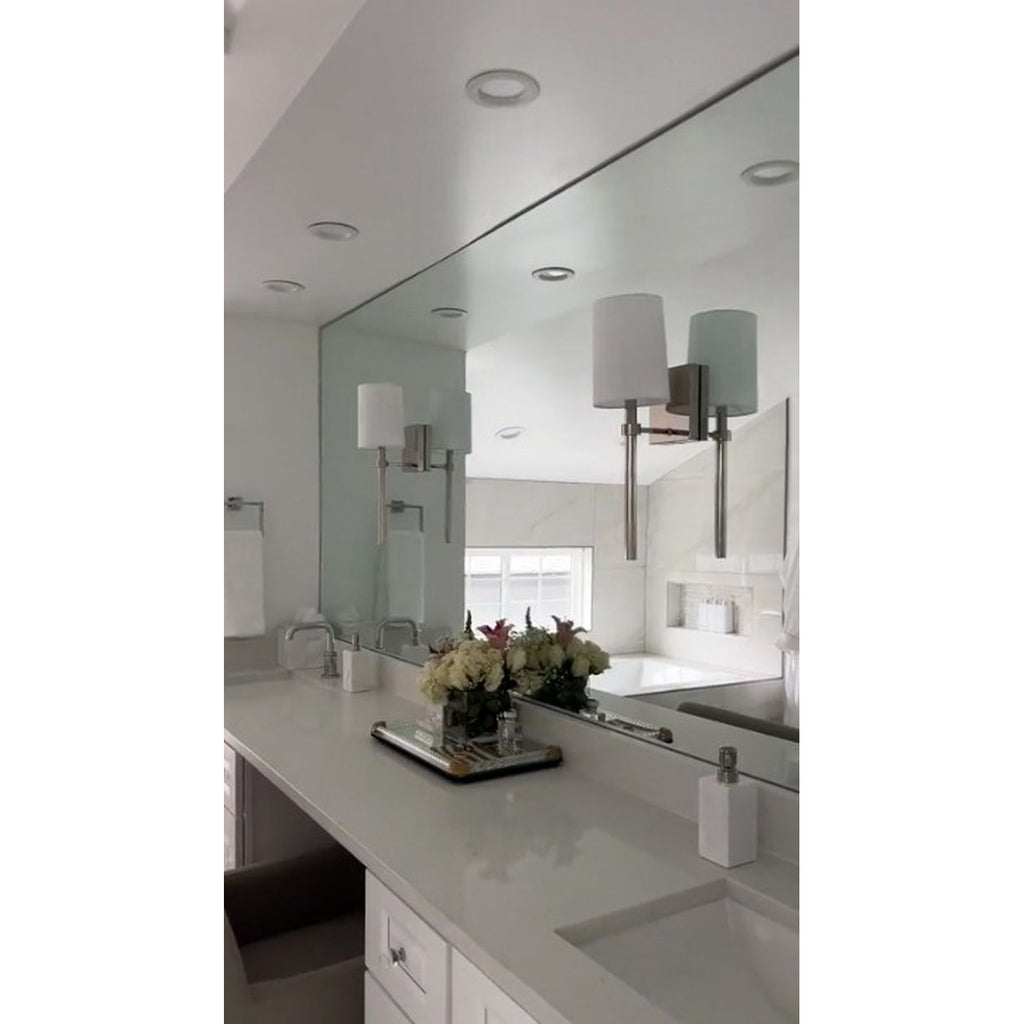 Crystorama Bromley 5.5'' Sconce in Polished Nickel - Lifestyle View