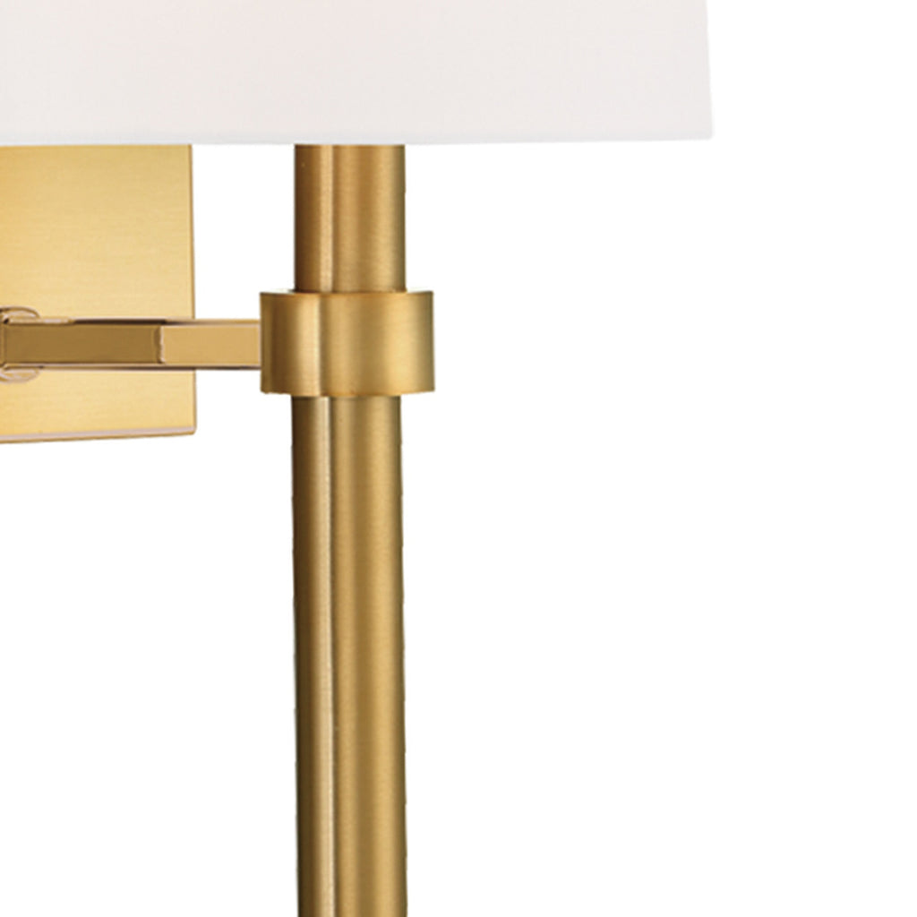 Crystorama Bromley 5.5'' Sconce in Vibrant Gold - Additional View