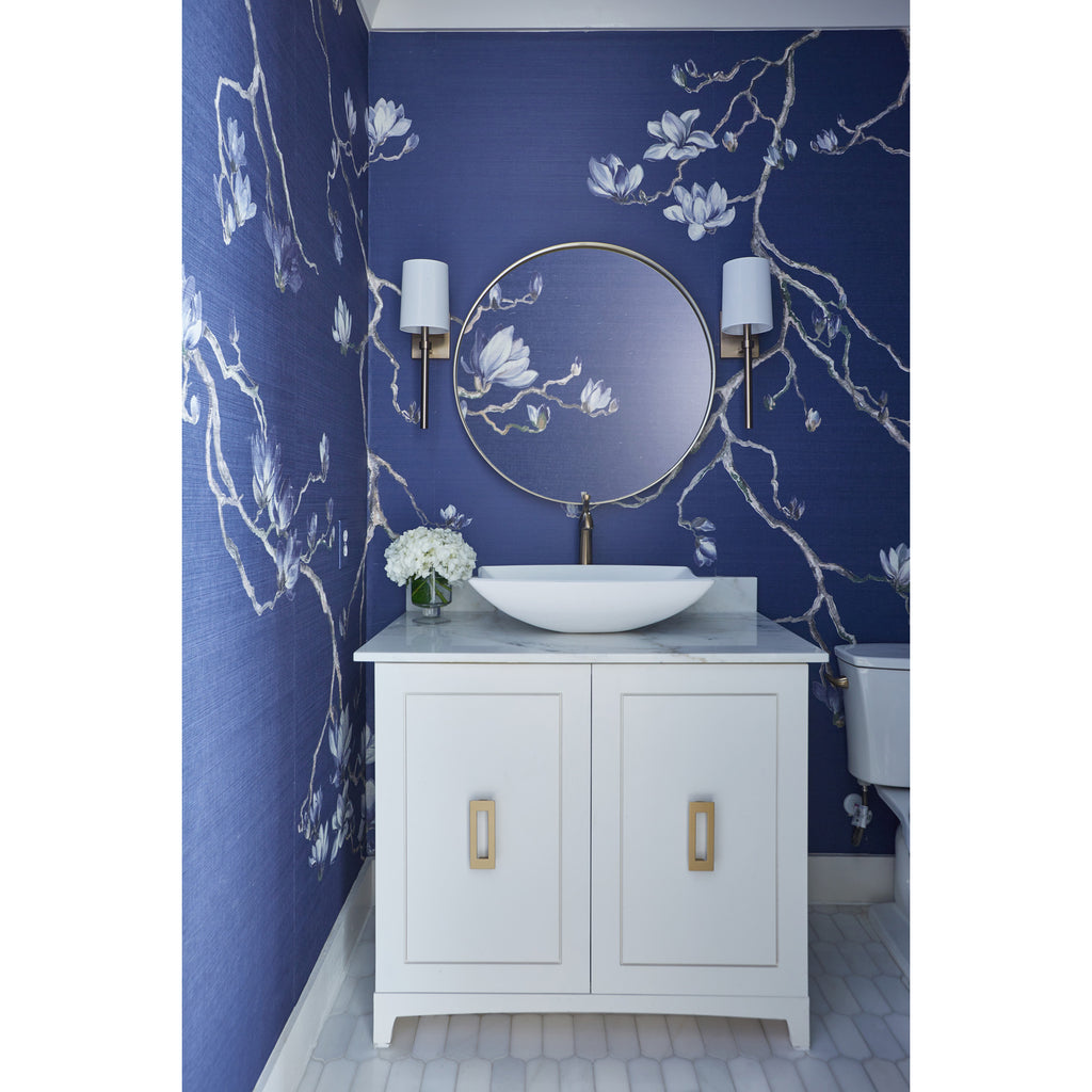 Crystorama Bromley 5.5'' Sconce in Vibrant Gold - Lifestyle View