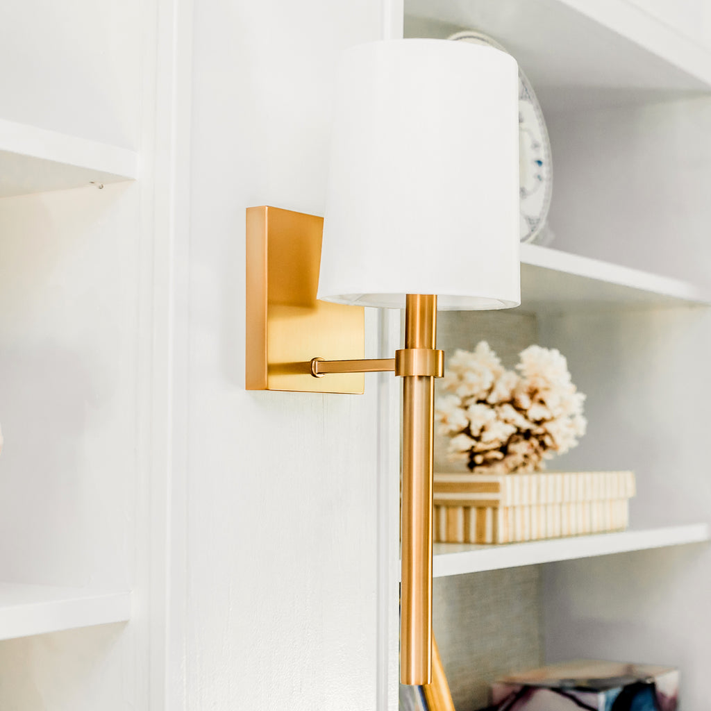 BRO-451-VG Bromley 1 Light Sconce | Lifestyle Image