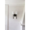 Crystorama Bromley 13.75'' Sconce in Black Forged - Lifestyle View