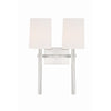 Crystorama-OPEN-BOX Bromley 2 Light Sconce in Polished Nickel - Front View