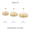 Crystorama Broche 23'' Chandelier - Collection Image