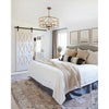 Crystorama Brixton 24'' Chandelier in Burnished Silver - Lifestyle View