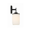 Crystorama Bryant 14.5'' Sconce in Black Forged - Additional View
