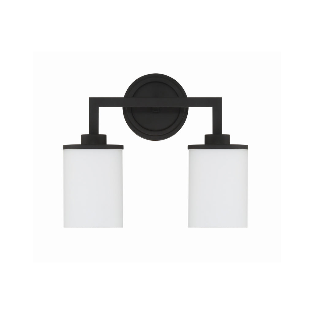 Crystorama Bryant 14.5'' Sconce in Black Forged - Additional View