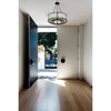 Crystorama Bryant 24'' Chandelier in Black Forged - Lifestyle View