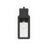 Crystorama Byron 5.25'' Outdoor Sconce in Matte Black - Additional View