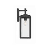 Crystorama Byron 6.5'' Outdoor Sconce in Matte Black - Additional View