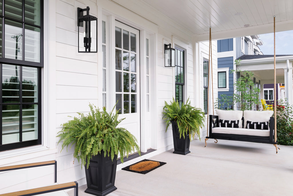 BYR-80103-MK Byron 7.5'' Outdoor Sconce | Lifestyle Image