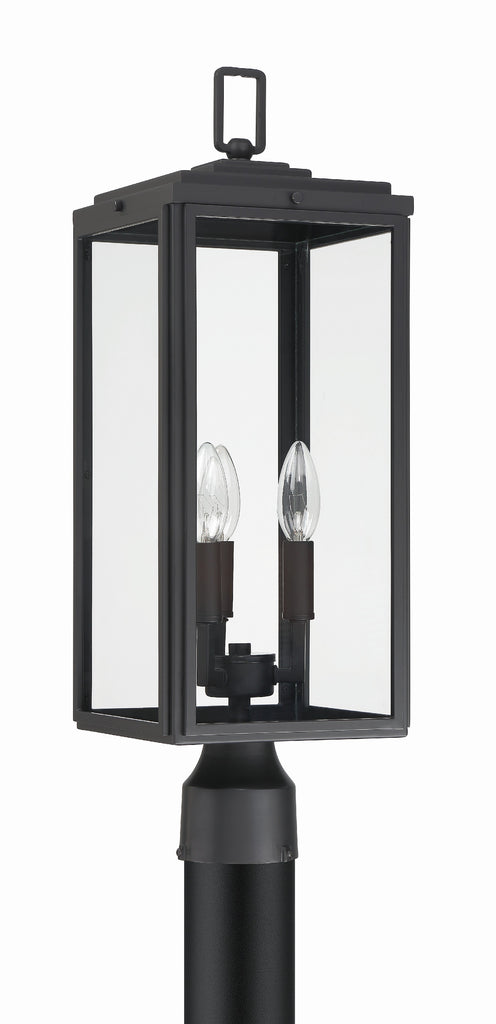 BYR-80109-MK_ULN Byron 3 Light Outdoor Post | Alternate Image