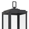 Crystorama-OPEN-BOX Byron 3 Light Outdoor Post in Matte Black - Additional View