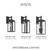 Crystorama Byron 6.5'' Outdoor Sconce - Collection Image