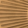 Crystorama Tullos 48'' Mirror - Burnished Brass Finish Detail