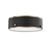 C8312-PBR/SFB Eli 1 Light Flush Mount | Main Image