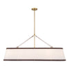CAL-2407-LG Callahan 47.5'' Linear Oval Chandelier | Main Image