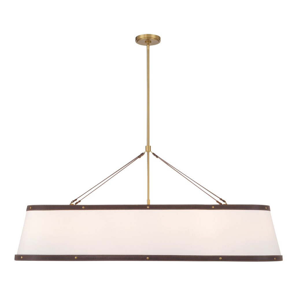 CAL-2407-LG Callahan 47.5'' Linear Oval Chandelier | Main Image