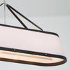 CAL-2407-PN Callahan 47.5'' Linear Oval Chandelier | Alternate Image