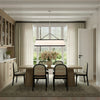 CAL-2407-PN Callahan 47.5'' Linear Oval Chandelier | Lifestyle Image