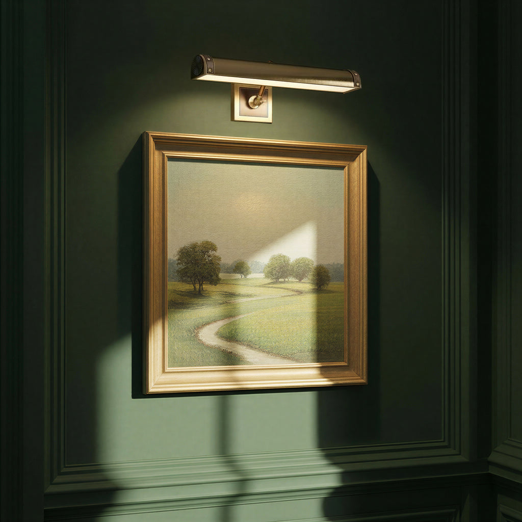 CAL-2411-LG Callahan 20.25'' Integrated LED Picture Light | Lifestyle Image