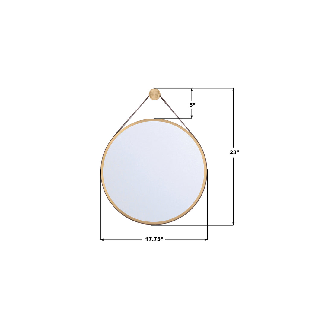 CAL-M218-LG Callahan 17.75'' Mirror | Dimensions Image