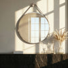 Crystorama Callahan 17.75'' Mirror in Polished Nickel - Lifestyle View