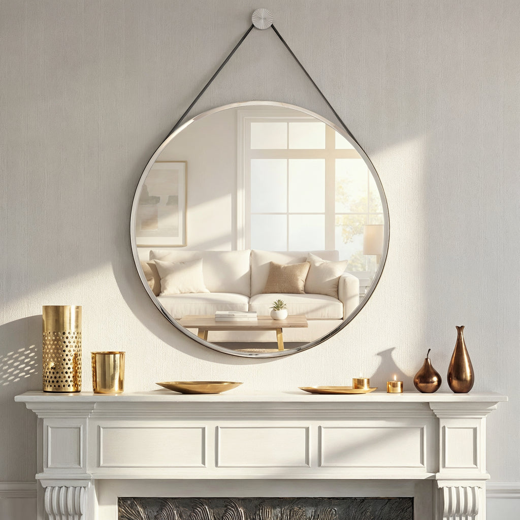 CAL-M224-PN Callahan 23.5'' Mirror | Lifestyle Image