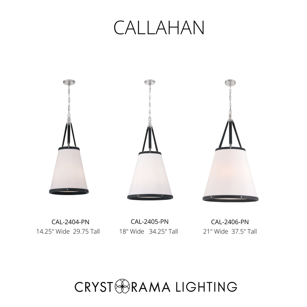Crystorama Callahan 21'' Pendant - Collection Image