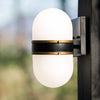 CAP-8504-MK-TG Capsule 8'' Outdoor Sconce | Lifestyle Image