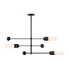 CAP-8513-MK-TG Capsule 47.75'' LED Linear Chandelier | Alternate Image