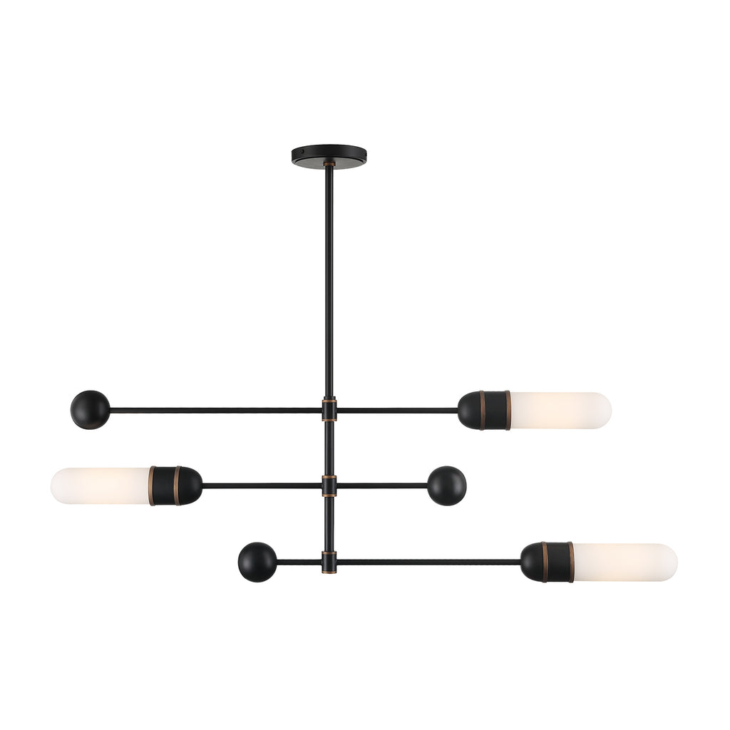 CAP-8513-MK-TG Capsule 47.75'' LED Linear Chandelier | Alternate Image