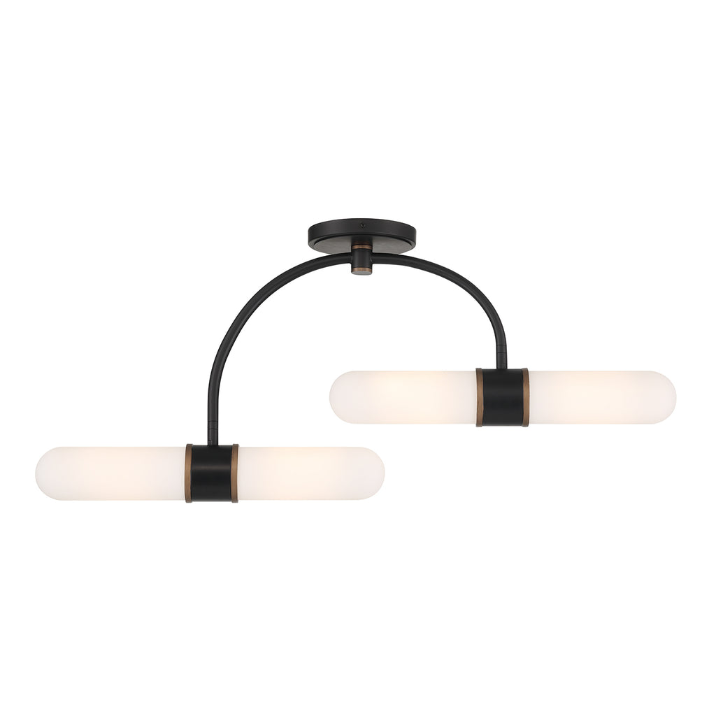 CAP-8514-MK-TG Capsule 34.25'' LED Semi Flush Mount | Main Image