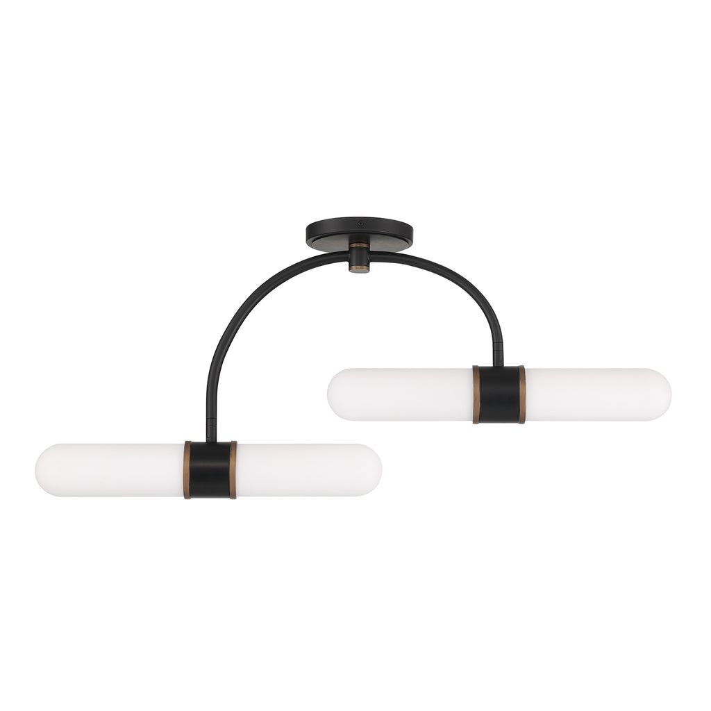 CAP-8514-MK-TG Capsule 34.25'' LED Semi Flush Mount | Alternate Image