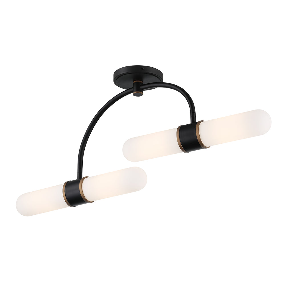 CAP-8514-MK-TG Capsule 34.25'' LED Semi Flush Mount | Alternate Image