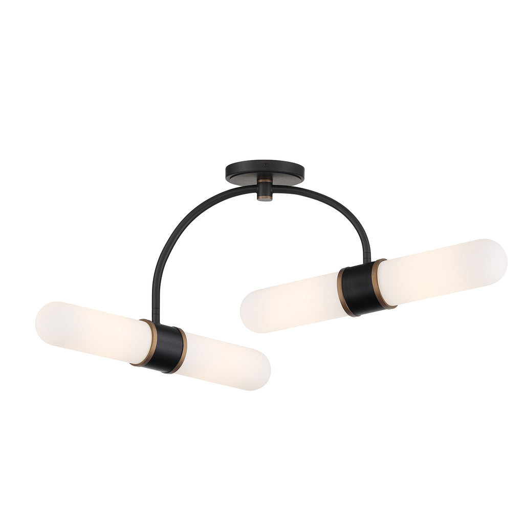 CAP-8514-MK-TG Capsule 34.25'' LED Semi Flush Mount | Alternate Image