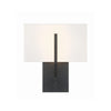Crystorama Carlyn 10'' Sconce in Black - Additional View
