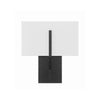 Crystorama Carlyn 10'' Sconce in Black - Additional View