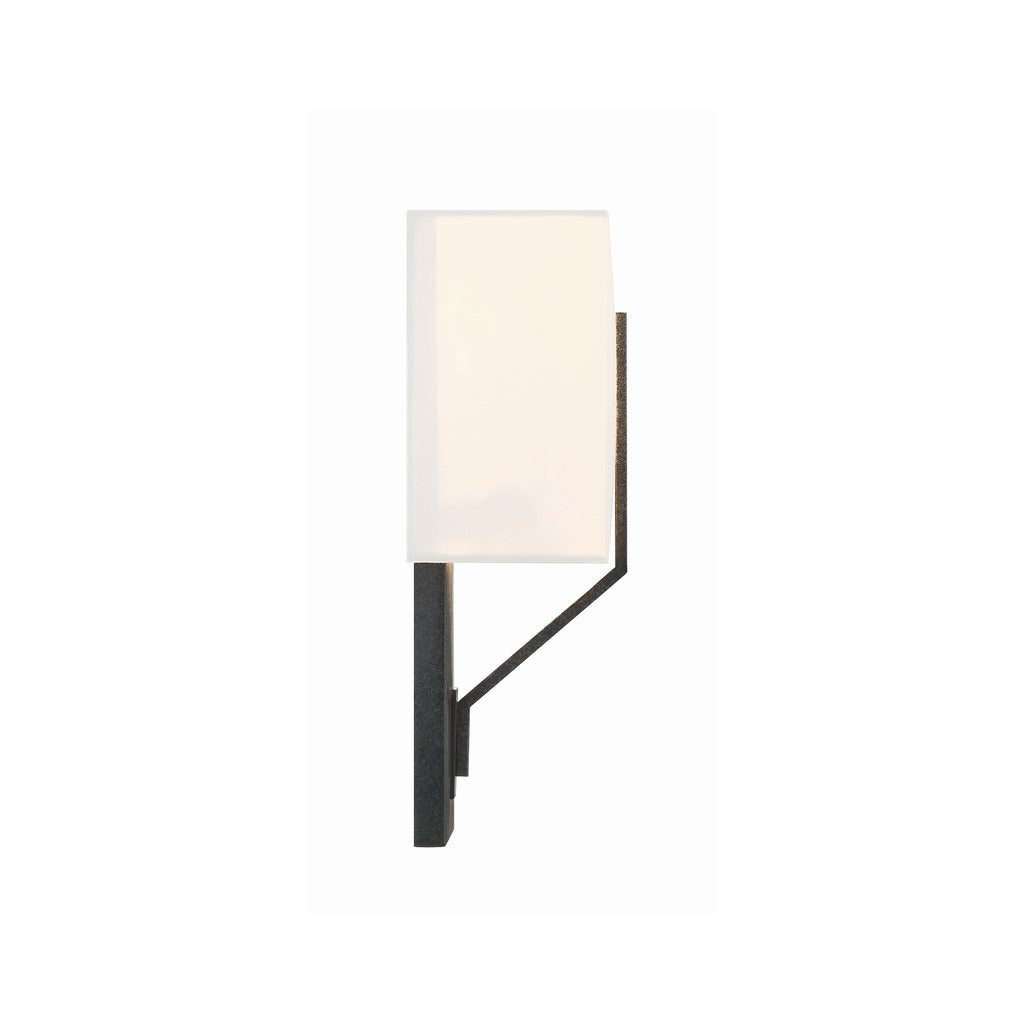Crystorama Carlyn 10'' Sconce in Black - Additional View
