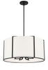 CAR-9206-BK Carlyn 6 Light Chandelier | Main Image