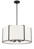 CAR-9206-BK Carlyn 6 Light Chandelier | Alternate Image