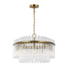CC12812BBS Beckett 12 Light Chandelier | Alternate Image