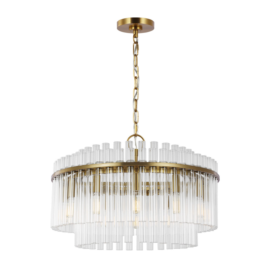 CC12812BBS Beckett 12 Light Chandelier | Alternate Image