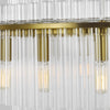 CC12812BBS Beckett 12 Light Chandelier | Alternate Image