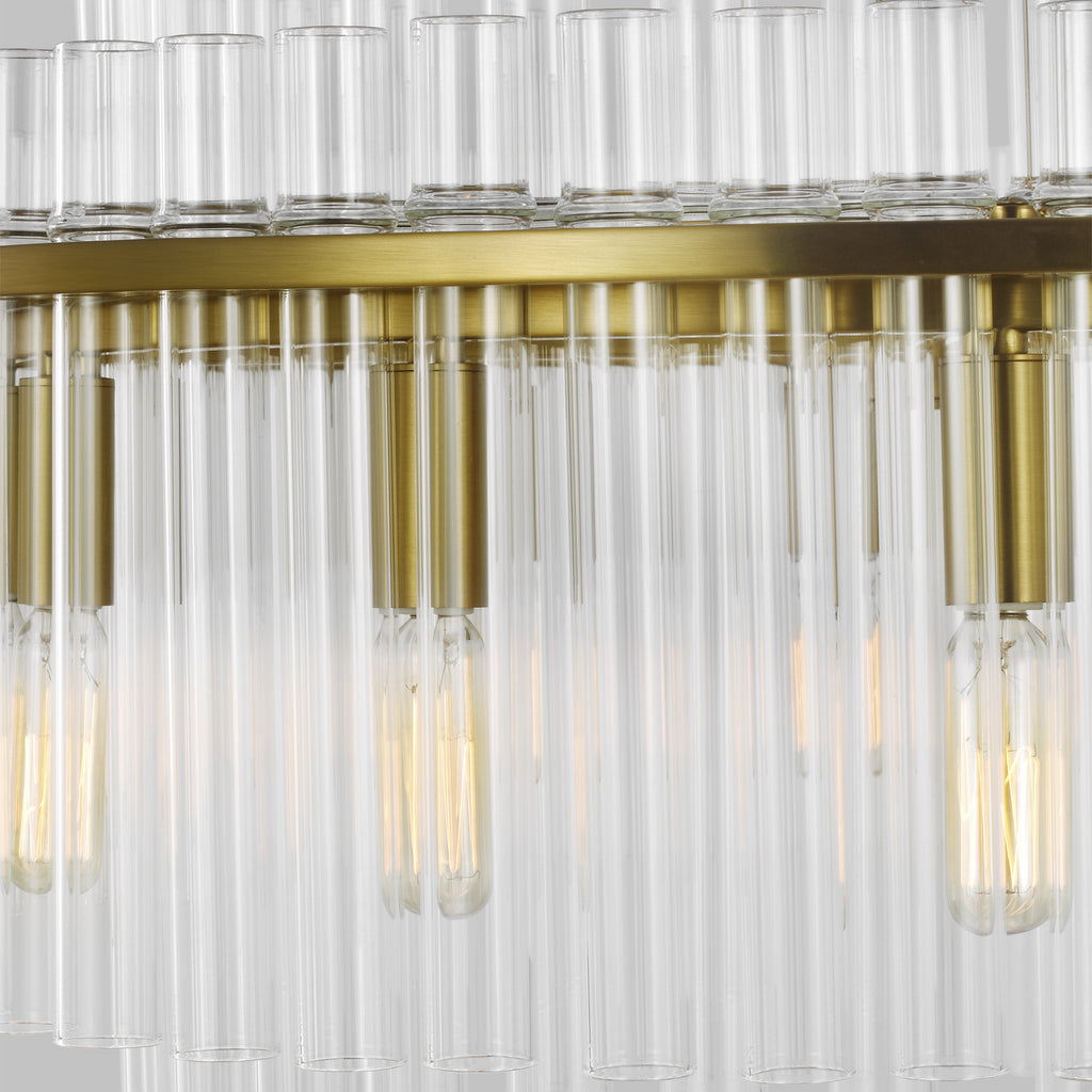 CC12812BBS Beckett 12 Light Chandelier | Alternate Image