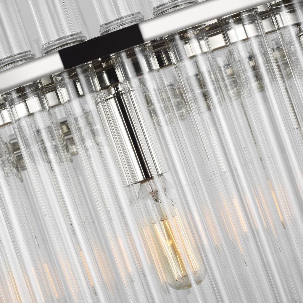 CC12812PN Beckett 12 Light Chandelier | Alternate Image