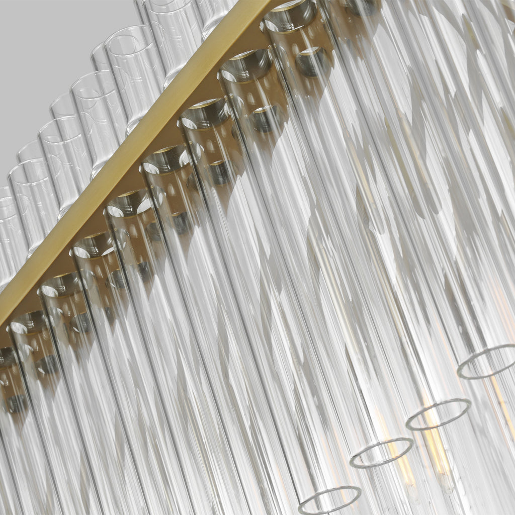 CC1307BBS Beckett 7 Light Linear Chandelier | Alternate Image