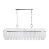 CC1307PN Beckett 7 Light Linear Chandelier | Main Image