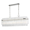 CC1307PN Beckett 7 Light Linear Chandelier | Alternate Image